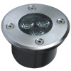 3x1W led in-ground light