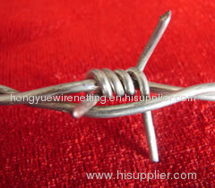 hot dipped galvanized barbed wire