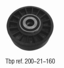 Time belt tensioner pulley 601 200 0970