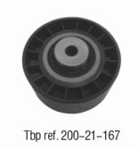 Time belt tensioner pulley 111 202 0119