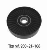 Time belt tensioner pulley 112 200 0870