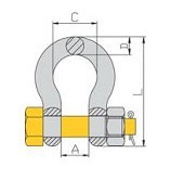 DS362 Bolt Type Anchor Shackle China Manufacturer Supplier