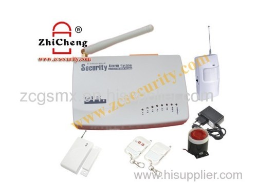 Home GSM alarm Wireless and wire tri-band system(ZC-GSM012)