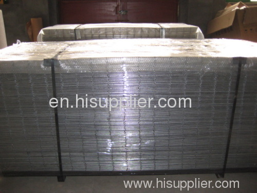 Galvanized mesh panel