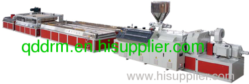 plastic door panel production line/plastic machine