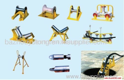 165 cable drum laying roller/cable drum jacks/cable rollers