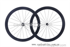 50mm carbon tubular wheels