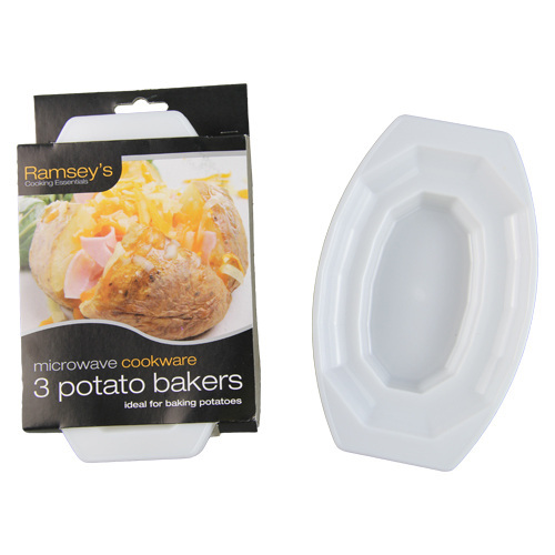 Microwave Cookware / 3 Potato Bakers
