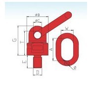 G80 Muti Directional Using Lifting Swivel Grade 80 Dawson China