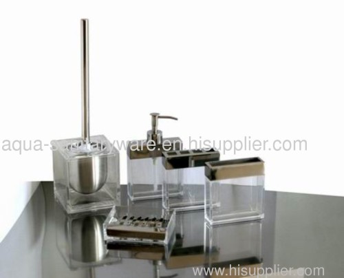 metal bathroom accessories toilet brush holder