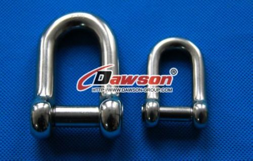 D Shackles Dee Shackles Stainless Steel Oval Sink Pin Dee Shackles