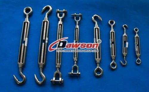 Turnbuckles Stainless Steel U.S. Type European Type China Manufacturer