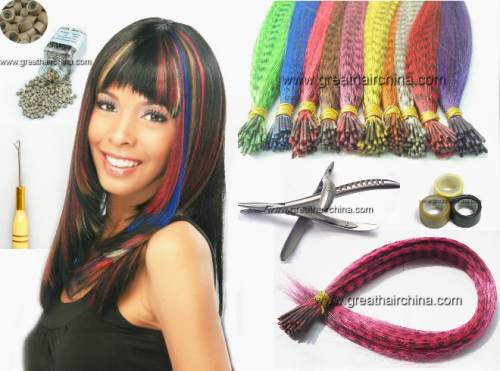 Fashion Synthetic Feather Hair Extension