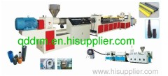 PE Carbon Screw Reinforcing Pipes Extrusion Line