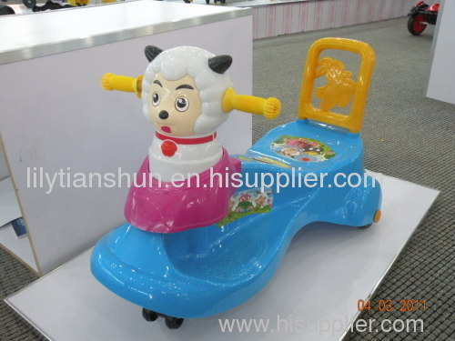 baby swing car