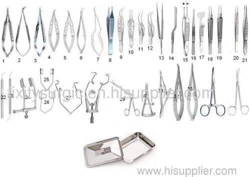 Microsurgery set