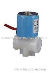 Miniature 2 way plastic drinking water RO 24V solenoid valve