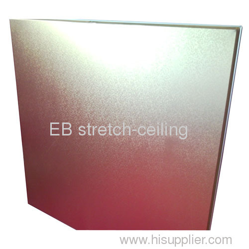 metallic tension ceiling