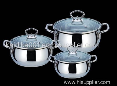 Paris 6-piece Stainless Steel Cookware Set