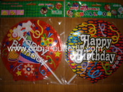 Balloons/Auto inflate balloons/Foil balloons