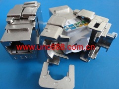 cat6 shielded rj45 keystone jack