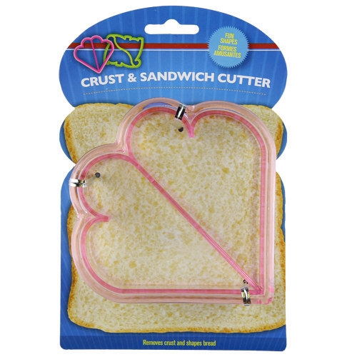 Crust & Sandwich Cutter -- Heart Shape