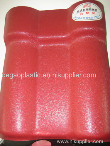 synthetic resin tile