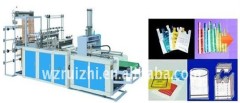 RQGD-600 Computer Control Double-Layer T-shirt Bag Making Machine with Automatic Punching