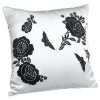 Ambroidered Silk Pillow