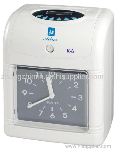 Electronic Analogue Time Recorder K-6