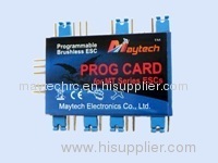 MayTech Brushless speed controller (ESC) Programming Card