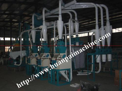 maize grinding plant,wheat flour milling plant,corn mill factory,wheat milling facility,grain processing facility
