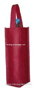 Wine gift bag, Holiday promotional bag