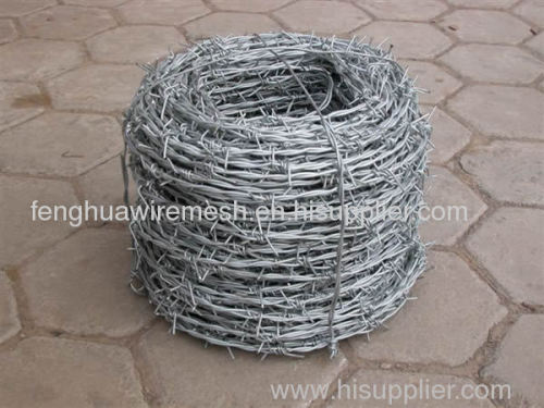 Galvanized Barbed Wire Fenghua manufacturer