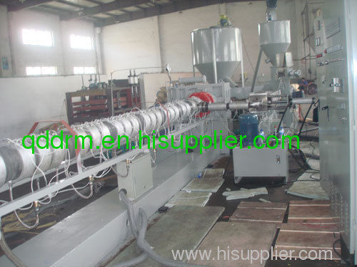 PE foam profile extrusion line/PP profile making machine