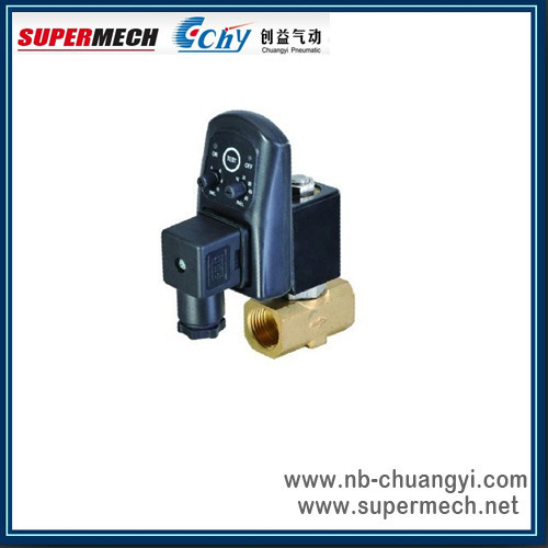 solenoid valve with timer