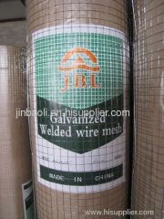 Hot-dipped Galvanized Welded Wire Mesh(Galvanized After Welded)