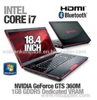 TOSHIBA Qosmio X500-S1801 Intel Core i7 720QM(1.60GHz) 18.4" 4GB Memory 500GB HDD NVIDIA GeForce GTS 360M NoteBook