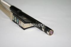 carbon fiber violin bow ebony frog