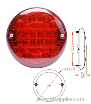 14CM Round FOG Light