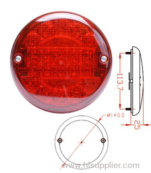 14CM Round Stop Light