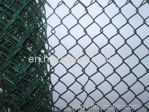 Good PVC Coated Chain Link Fence Netting