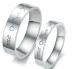 Stainless steel couple rings