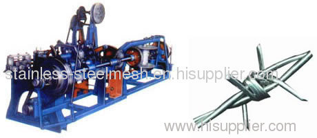 Double Strand Barbed Wire Machine