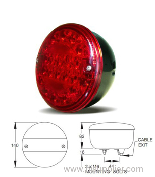 LED Hamburger tail light