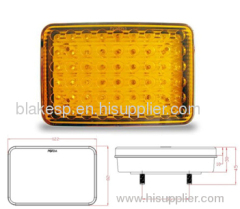 led Square truck indicator light