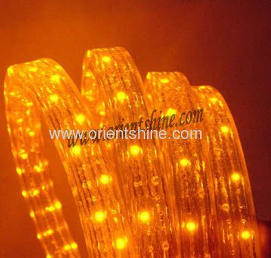 LED 3wires flat rope light