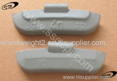 zn clip on wheel weight