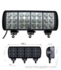 72W led light bar