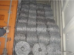 rozor galvanized barbed wire fences